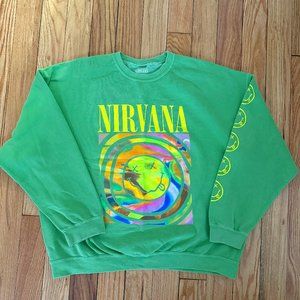 Nirvana Smilen Overdyed Crewneck